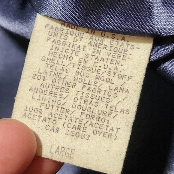 VTG Walt Disney Mens L Large Mickey Mouse Wool Varsity Bomber Jacket USA Made - Picture 12 of 12